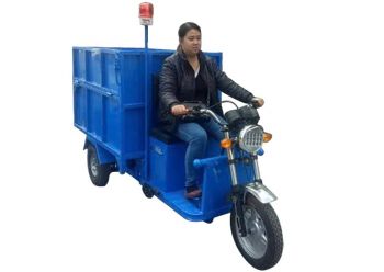 Xe điện chở rác 3 bánh