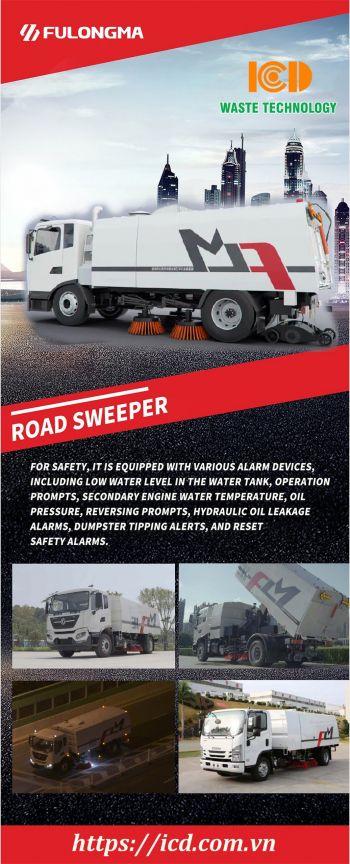 Quảng cáo trang xe chở rác