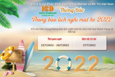 Thông báo lịch nghỉ mát hè năm 2022