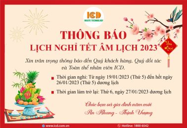 Thông báo nghỉ tết Nguyên Đán 2023