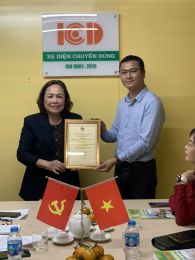 ICD trở thành thành viên tập thể chính thức của Hội nước sạch và môi trường Việt Nam