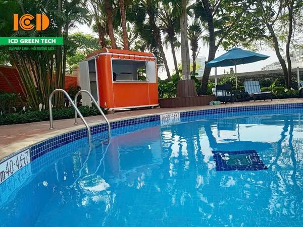 Bàn giao thành công - Quầy bán hàng di dộng cho khách sạn SHERATO