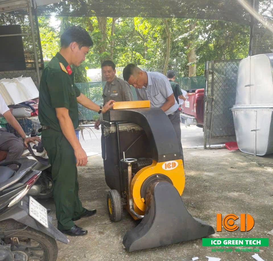 ICD BÀN GIAO LÔ XE ĐIỆN VÀ THIẾT BỊ VỆ SINH CÔNG NGHIỆP CHO CỤC HẬU CẦN - BỘ TỔNG THAM MƯU