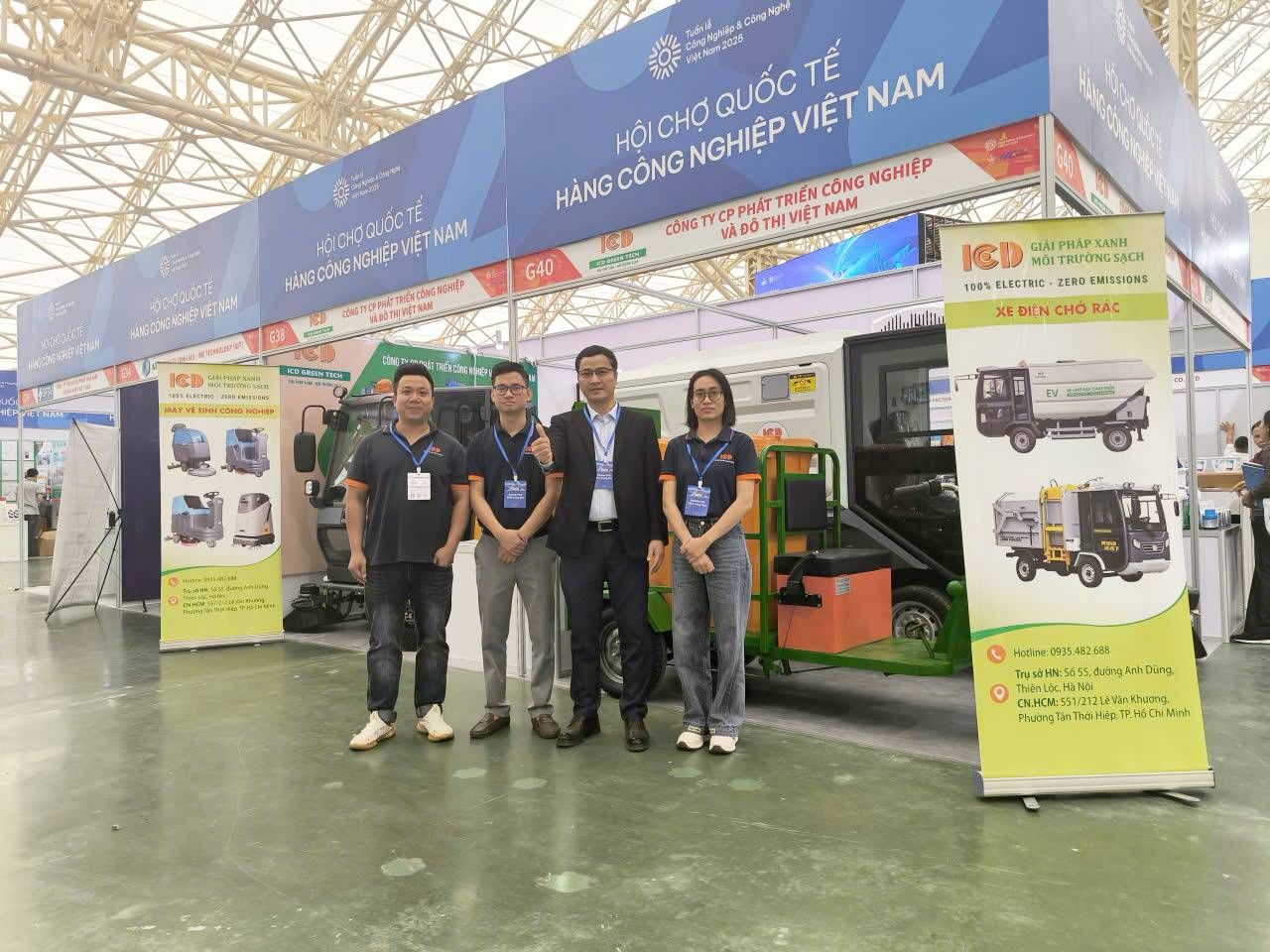 ICD TỰ HÀO THAM GIA HỘI CHỢ CÔNG NGHIỆP QUỐC TẾ VIIF 2025