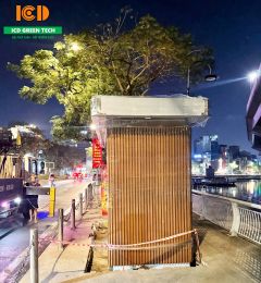 ICD Bàn Giao Công Trình Nhà Vệ Sinh Công Cộng Tại Bán Đảo Hoàng Cầu