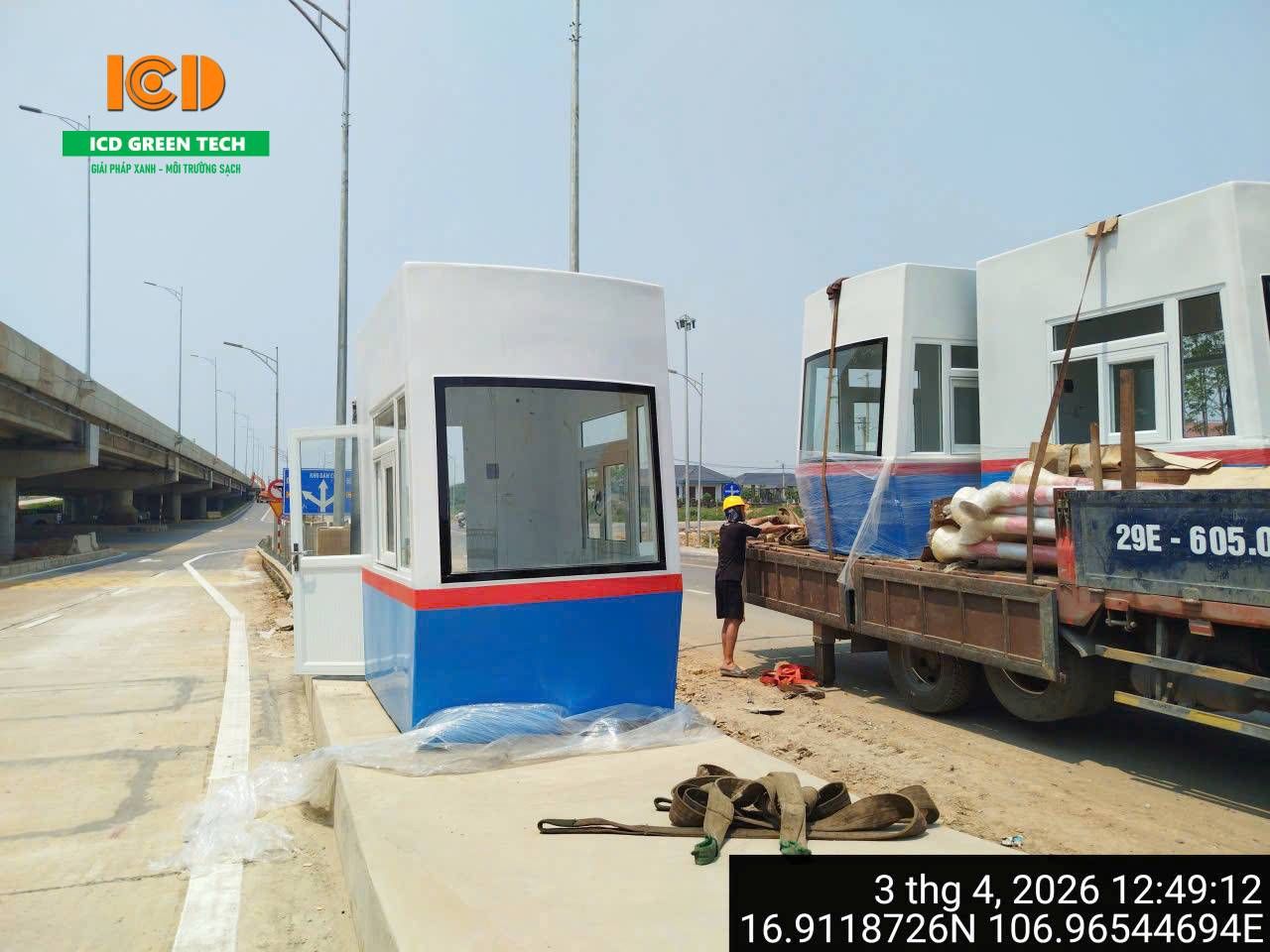 ICD hoàn thành bàn giao cabin thu phí tại tuyến cao tốc Vạn Ninh – Cam Lộ