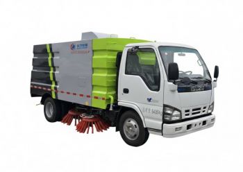 Xe quét rác hút bụi đường ISUZU 5 khối 