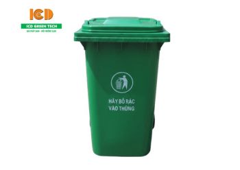 Thùng rác nhựa 120L - ICD