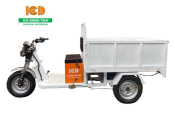 Xe chở hàng chạy điện 3 bánh tải trọng 500kg