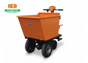Xe điện chở vật liệu xây dựng, xe rùa điện