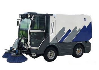 Xe quét rác hút bụi đường 2 khối