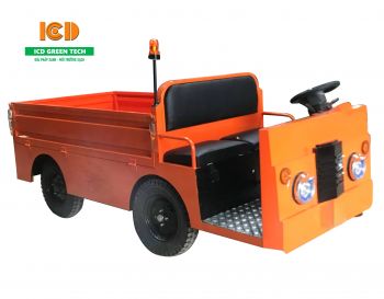Xe điện chở hàng nhà xưởng 4 bánh tải trọng 1 tấn đến 2 tấn
