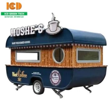 Xe quầy bán hàng lưu động mẫu đẹp hiện đại XBH-08-ICD