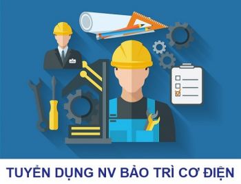 Tuyển Nhân viên kỹ thuật điện - cơ