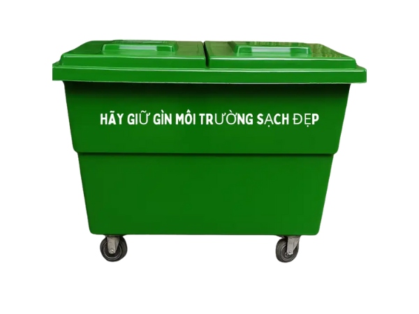 Thùng rác công nghiệp 1000L