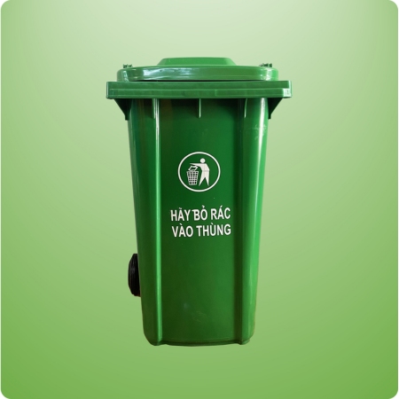 Mẫu thùng rác nắp kín