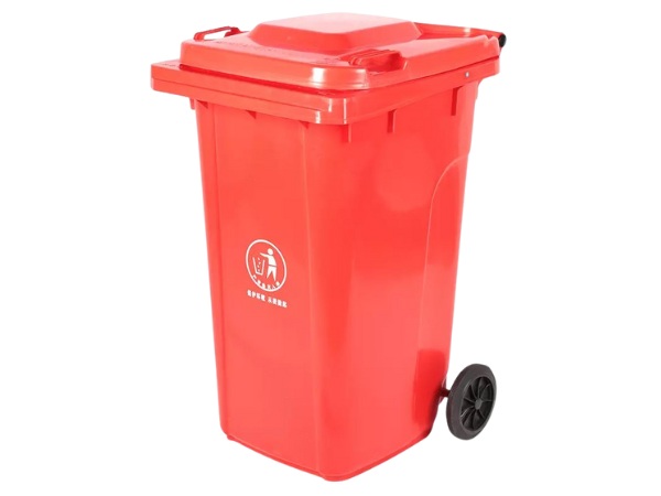 Mẫu thùng rác nhựa 240L có bánh xe