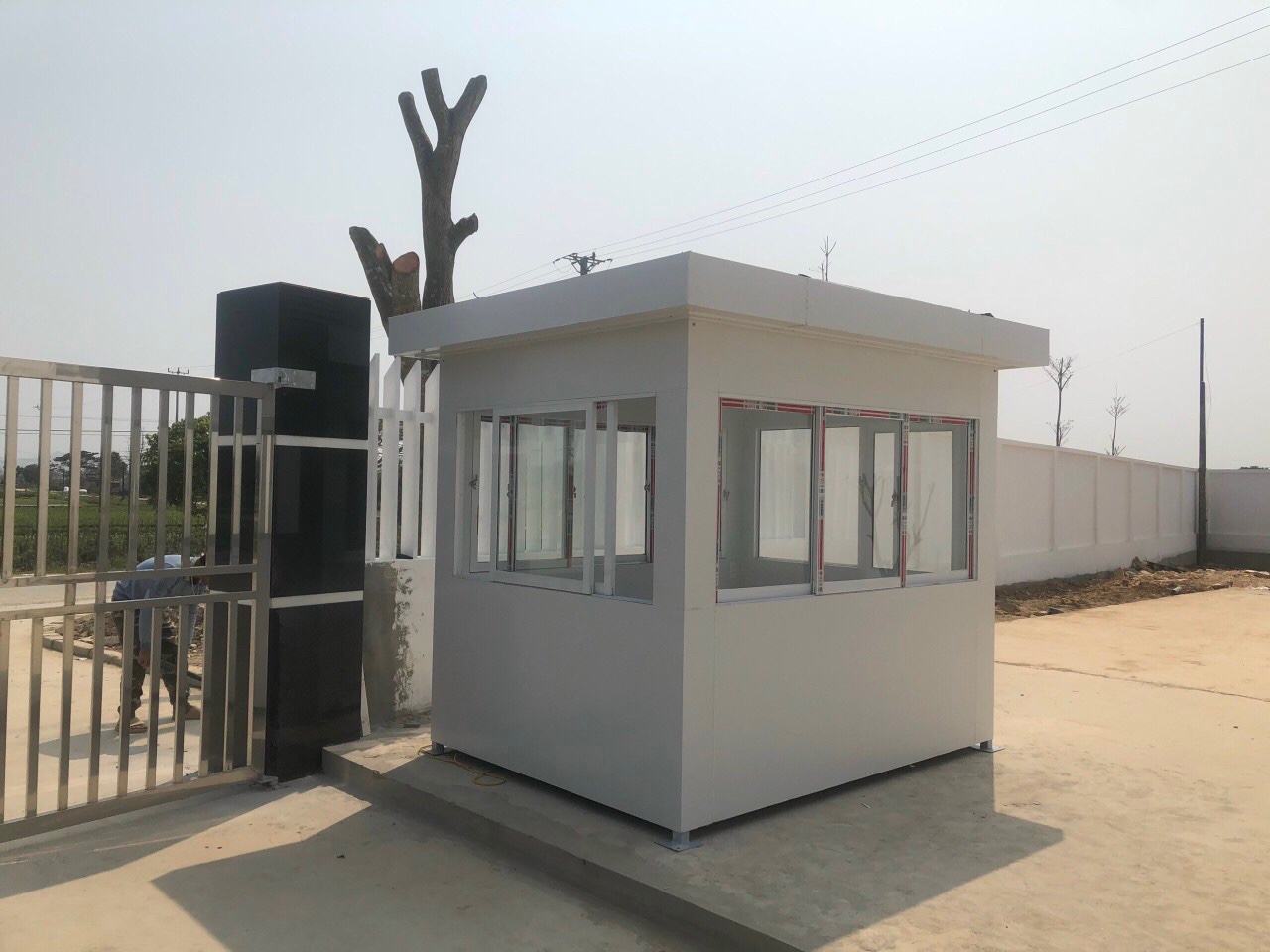 bốt gác bảo vệ ngoài trời