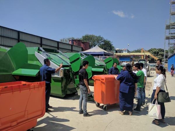 Giá thùng rác công cộng tại Công ty Cổ phần Phát triển Công nghiệp và Đô thị Việt Nam