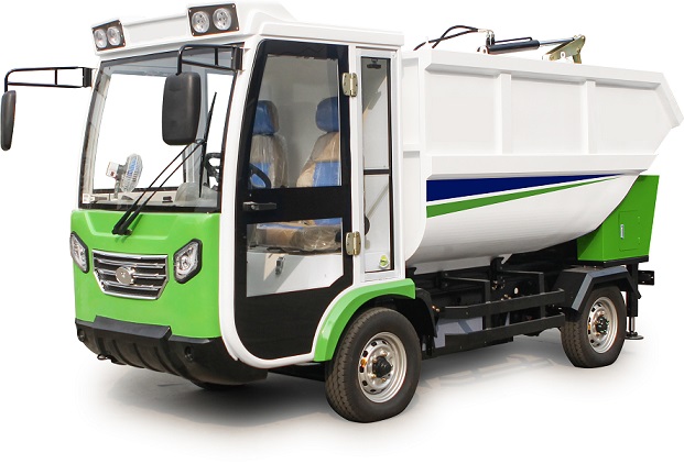 Xe chở rác chạy bằng điện H91