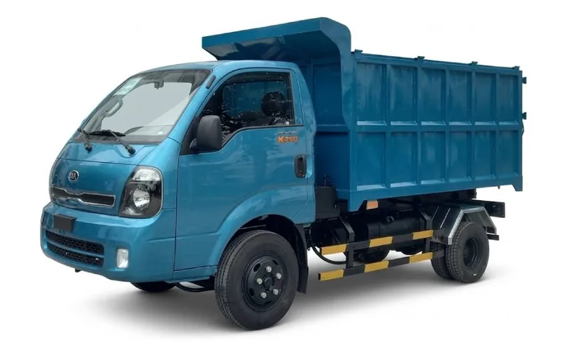 Xe chuyên dùng thu gom rác 5 khối nhãn hiệu KIA K250B