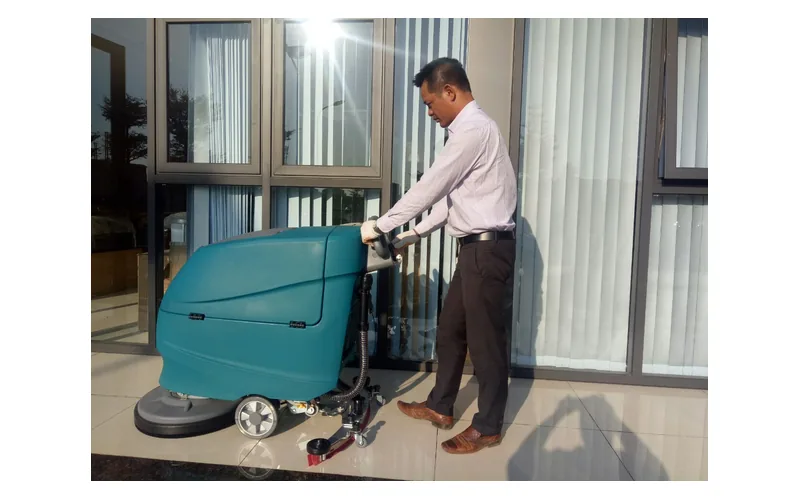 Các bước sử dụng máy chà sàn liên hợp