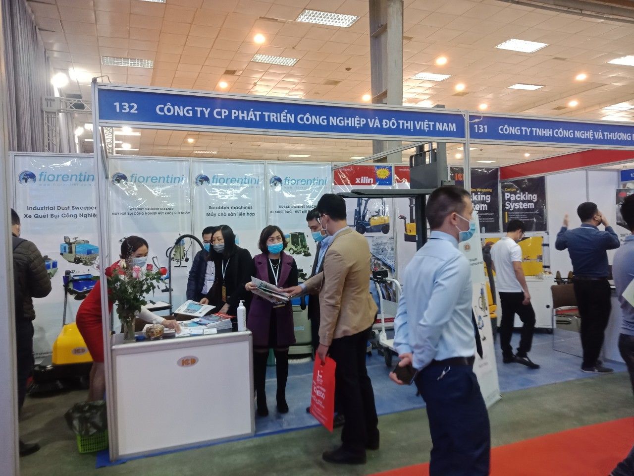 Một vài hình ảnh gian hàng Máy vệ sinh công nghiệp Fiorentini tại Triển lãm VIMEXPO 2020 - hình 5
