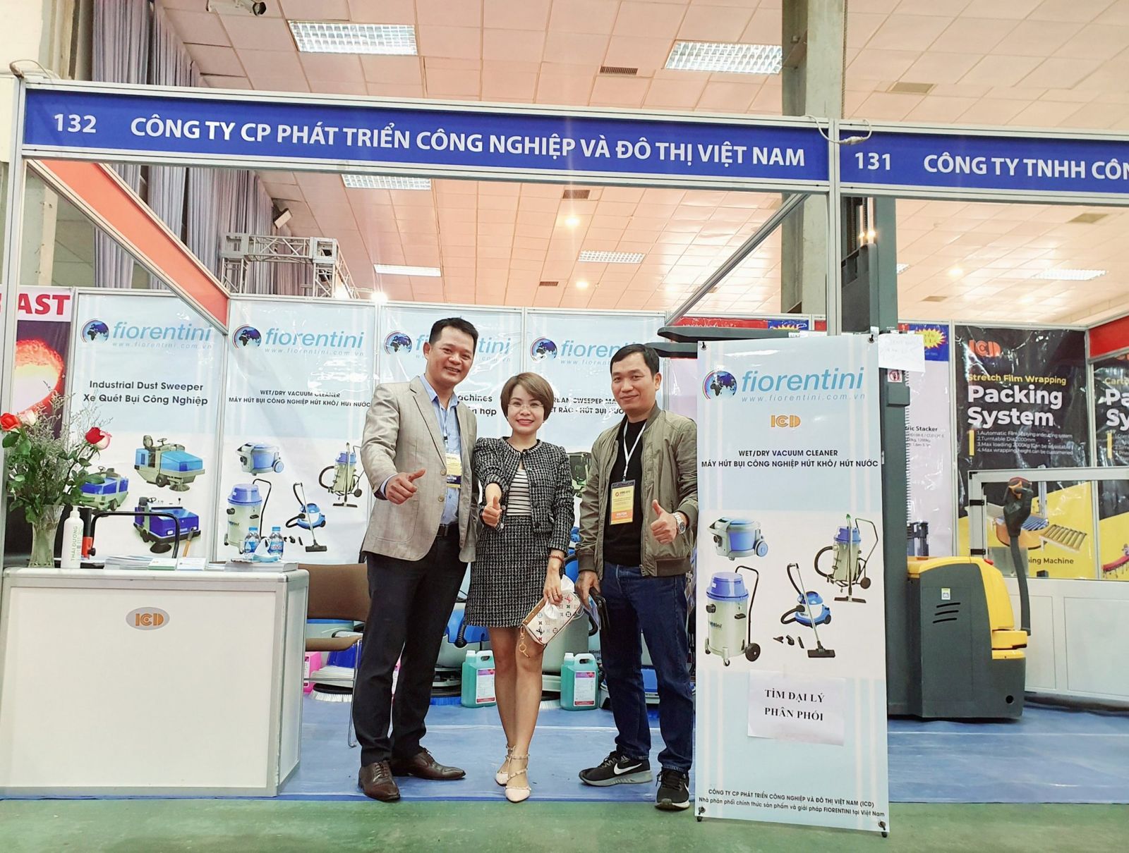 Một vài hình ảnh gian hàng Máy vệ sinh công nghiệp Fiorentini tại Triển lãm VIMEXPO 2020 - hình 7