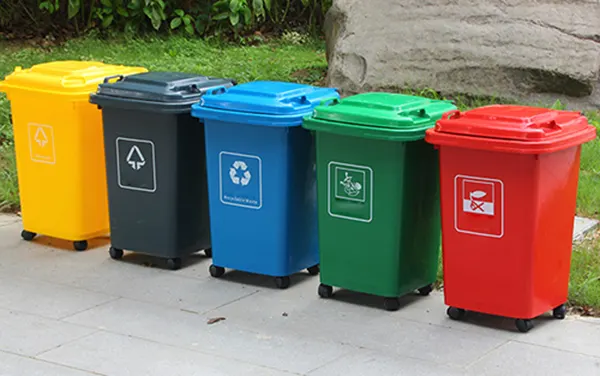 Cấu tạo của thùng rác nhựa Composite 60L