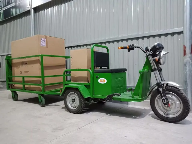 Giới thiệu 1 số mẫu xe điện hỗ trợ kéo hàng trong nhà máy - hình 1