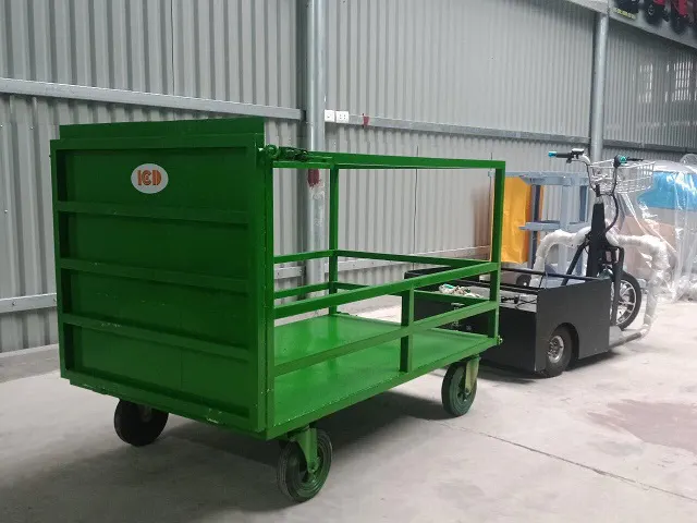 Giới thiệu 1 số mẫu xe điện hỗ trợ kéo hàng trong nhà máy - hình 4