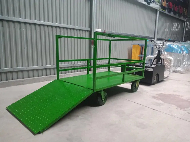 Giới thiệu 1 số mẫu xe điện hỗ trợ kéo hàng trong nhà máy - hình 3