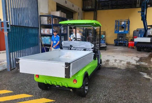 ICD bàn giao xe điện chở hàng 1 tấn cho trường Quốc tế UNIS Hà Nội - hình 3