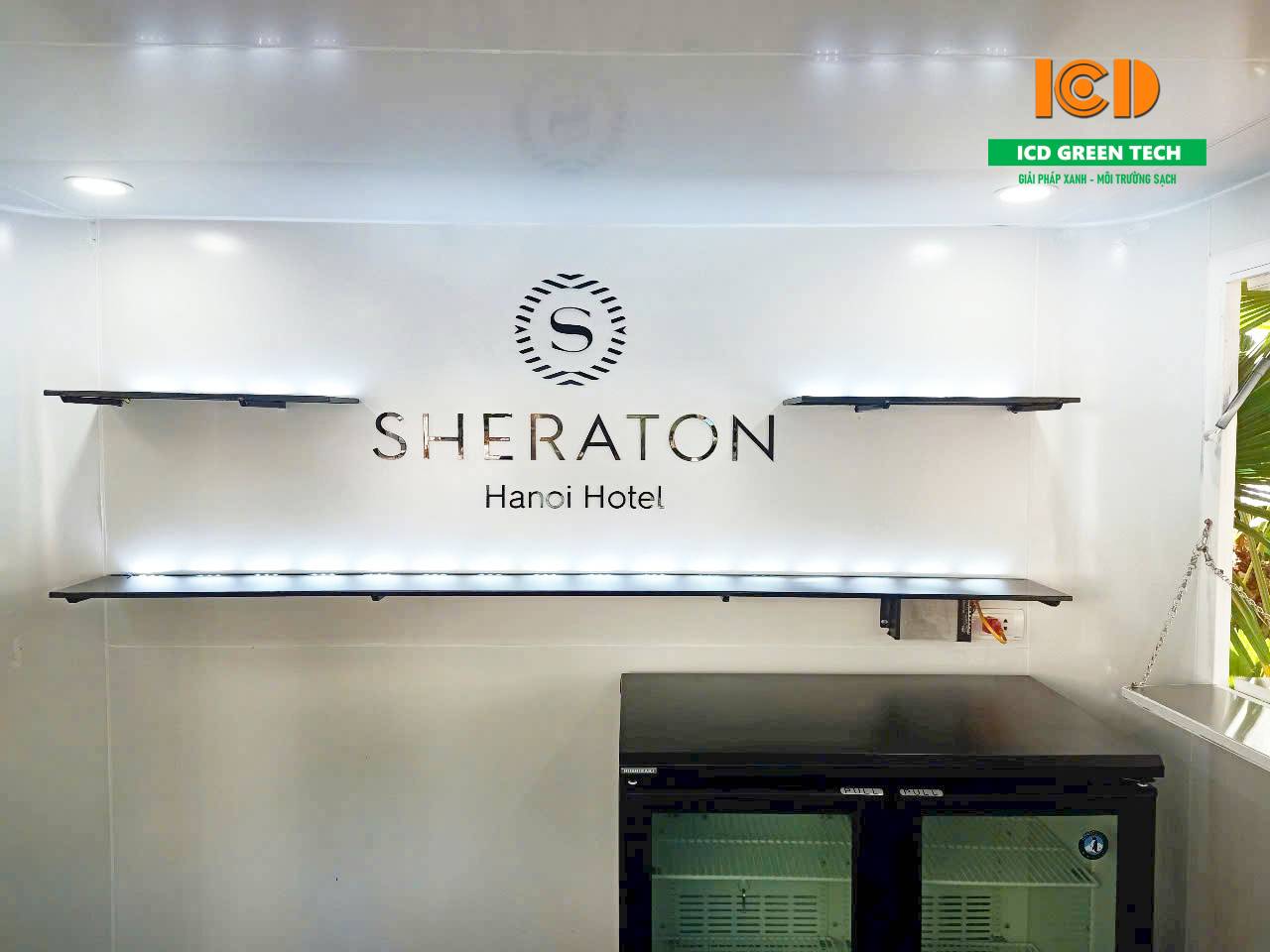 Bàn giao thành công - Quầy bán hàng di động cho khách sạn Sheraton - hình 3