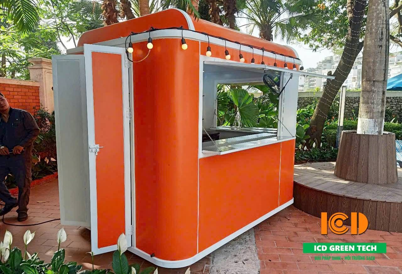 Bàn giao thành công - Quầy bán hàng di động cho khách sạn Sheraton - hình 2