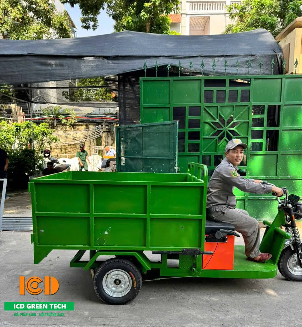 ICD bàn giao lô xe điện và thiết bị vệ sinh công nghiệp cho Cục Hậu cần - Bộ Tổng tham mưu - hình 1