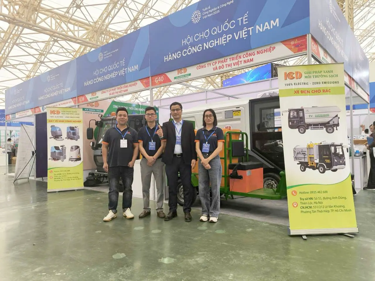 ICD tự hào tham gia hội chợ công nghiệp quốc tế VIIF 2025