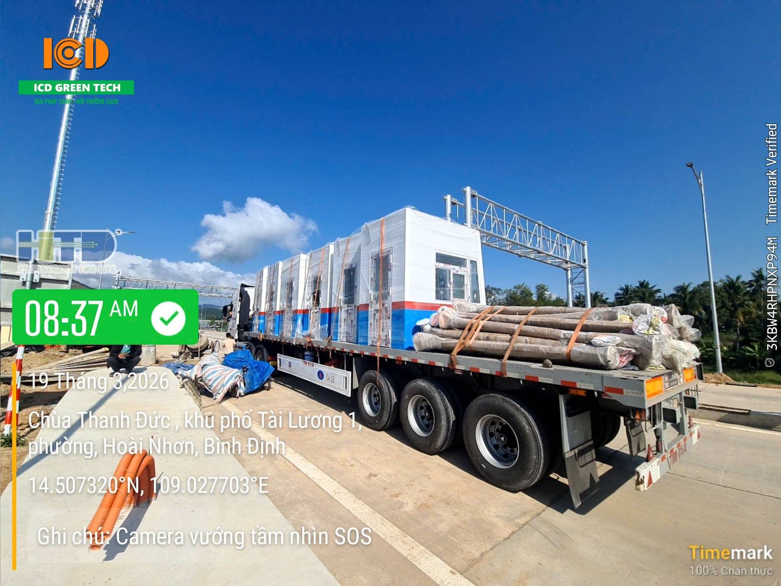 ICD hoàn tất lắp đặt và bàn giao cabin thu phí tuyến Quảng Ngãi - Hoài Nhơn - Bình Định - hình 1