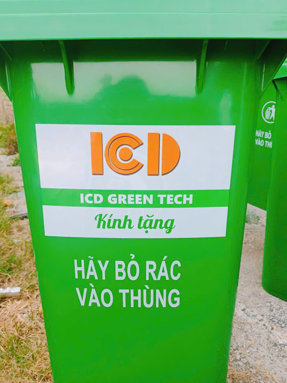 ICD Trao Tặng Thùng Rác 120L Cho Xã Đông Anh Hưởng Ứng Ngày Môi Trường Thế Giới 5/6 - hình 6