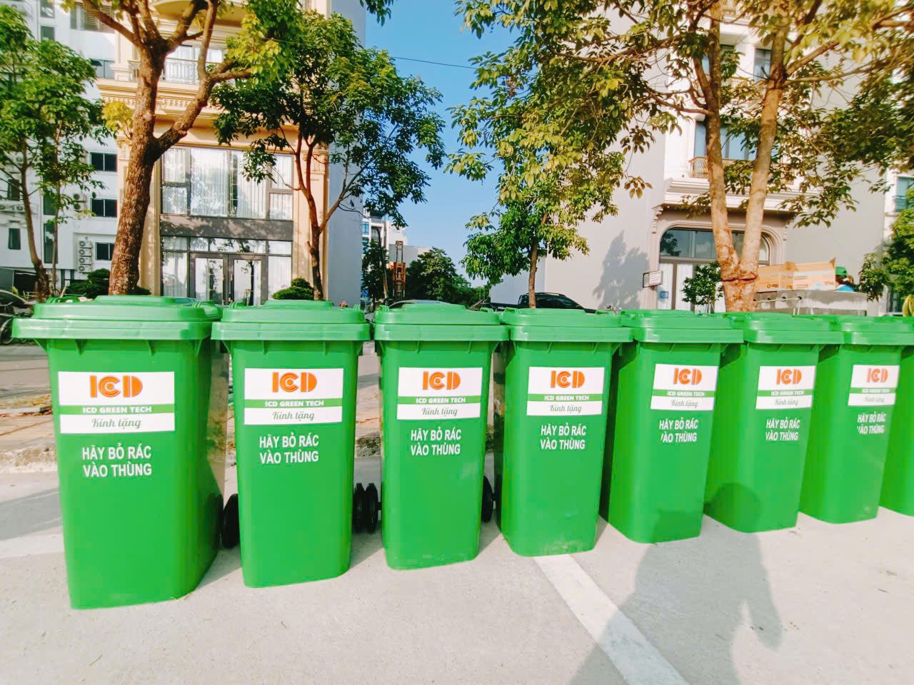ICD Trao Tặng Thùng Rác 120L Cho Xã Đông Anh Hưởng Ứng Ngày Môi Trường Thế Giới 5/6 - hình 9