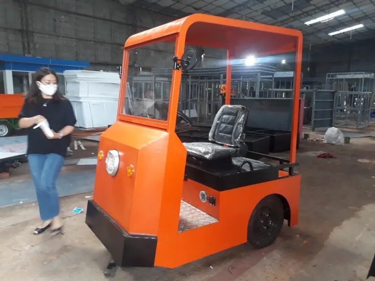 Xe kéo hàng chế tạo theo yêu cầu - ảnh 10