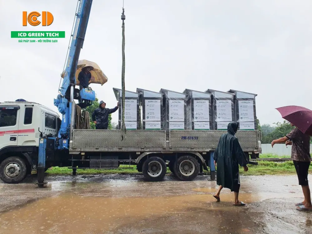 Giải bài toán thu gom và vận chuyển rác thải đô thị
