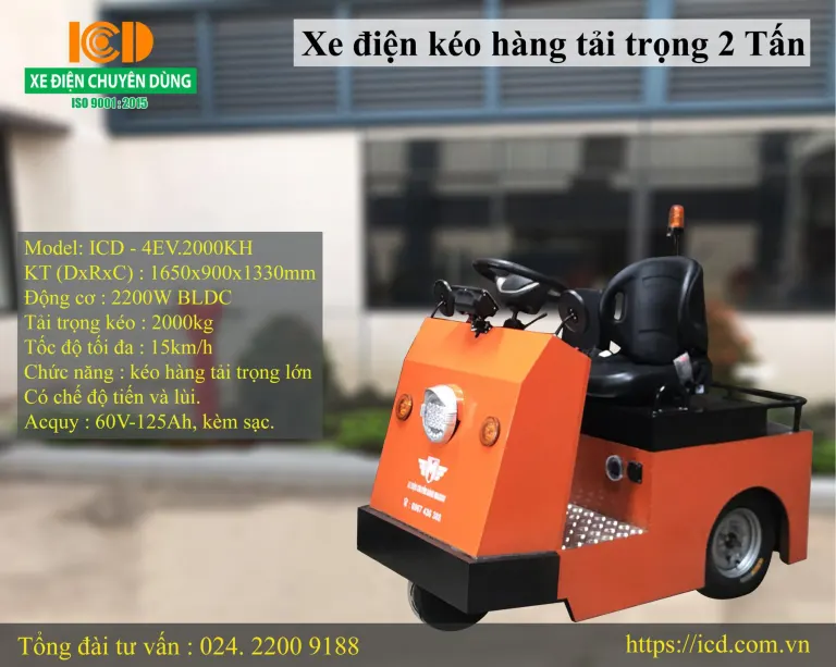 Xe kéo hàng chế tạo theo yêu cầu - ảnh 13