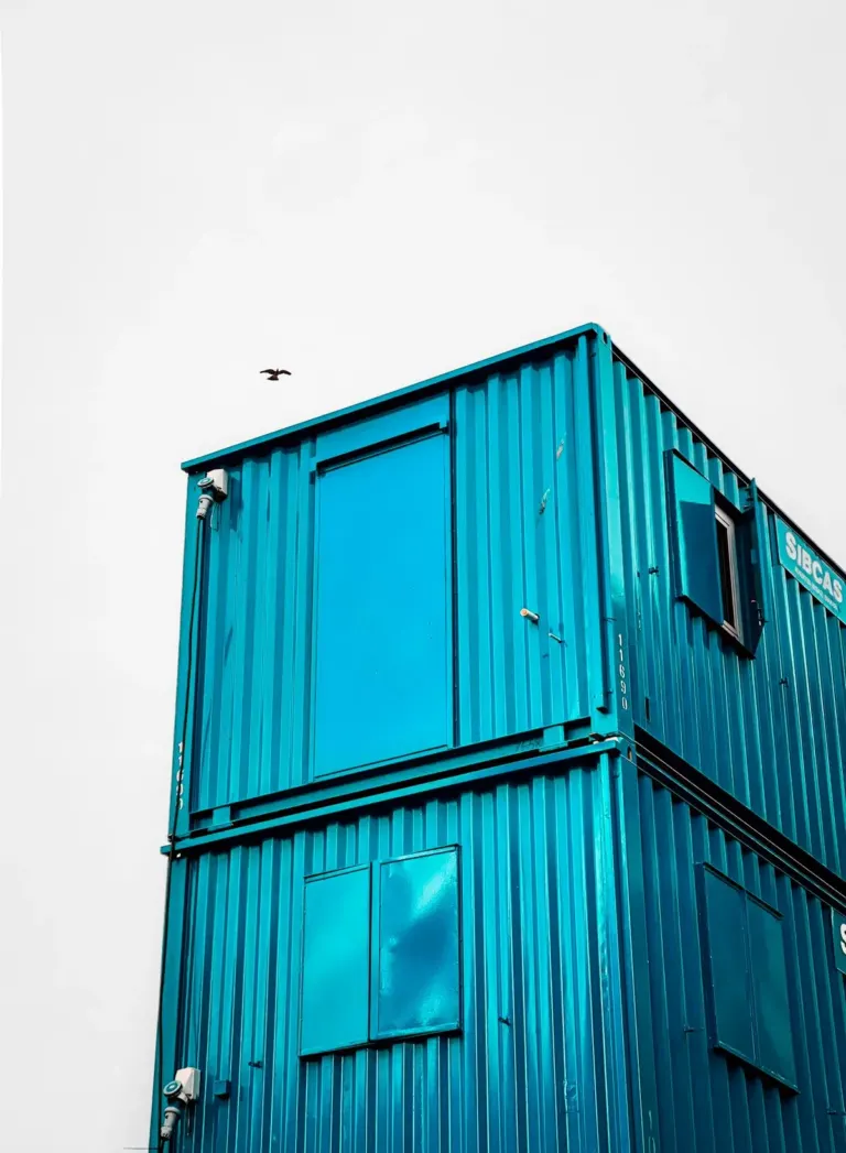 Nhà lắp ghép container xếp tầng