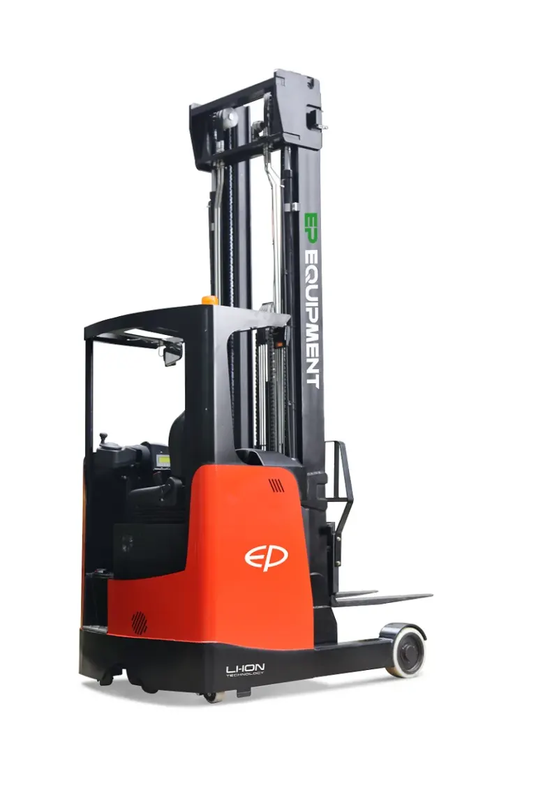 Xe nâng điện đứng lái reach truck